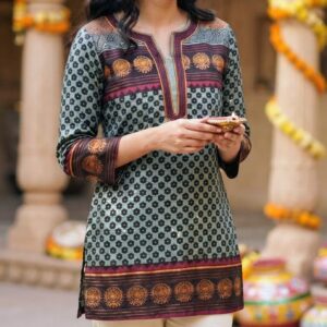 Aabha - Jacquard Top