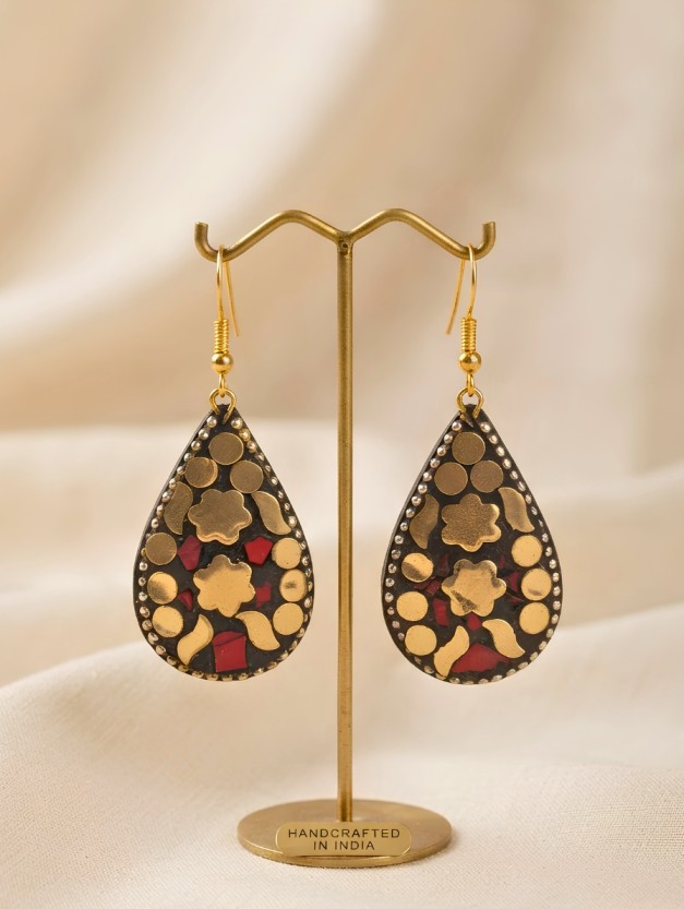 Rangoli -Teardrop Earring - Image 1